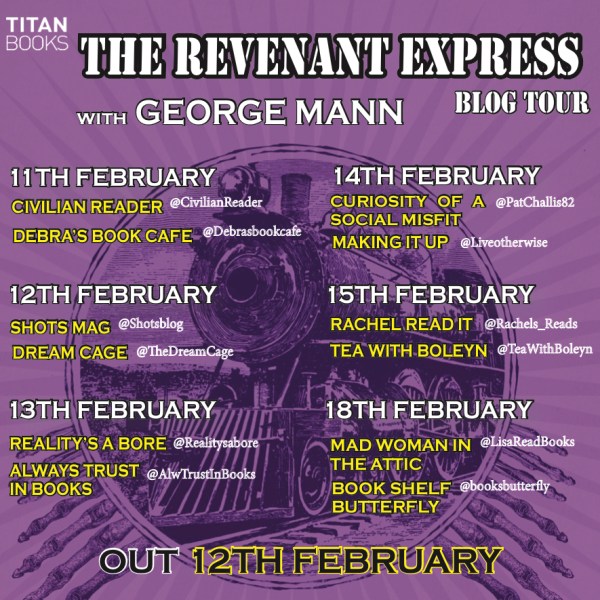 Revenant Express blog tour banner