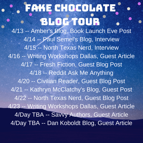 Fake Chocolate Blog Tour